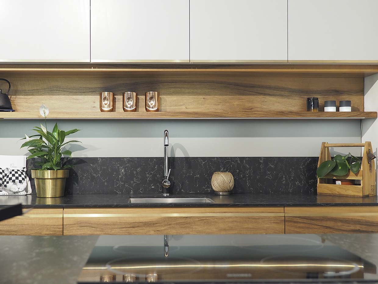 Image of a grand designs bespoke kitchen in London