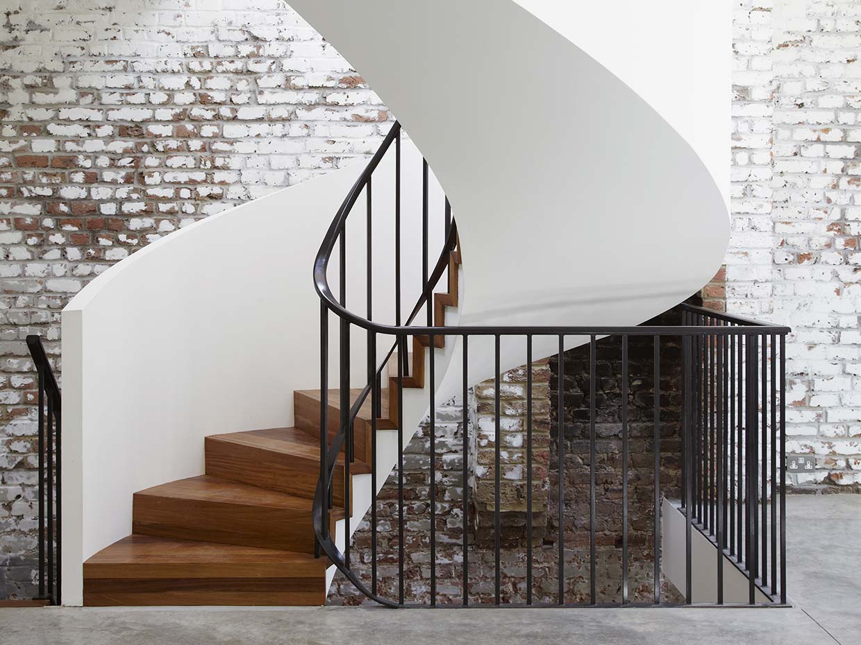 Image of a staircase fitted interior in London