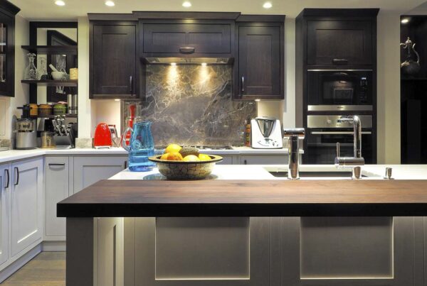 Image of a bespoke kitchen in london and Notting Hill
